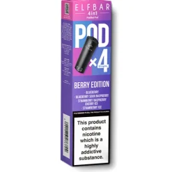 New Elf Bar Berry Edition 4in1 Pods