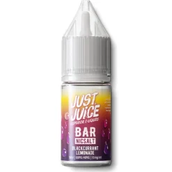 Clearance Just Juice Blackcurrant Lemonade by