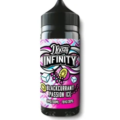 Discount Doozy Blackcurrant Passion Ice Shortfill by Infinity