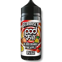 Hot Seriously Blood Orange Pineapple Shortfill by Pod Fill