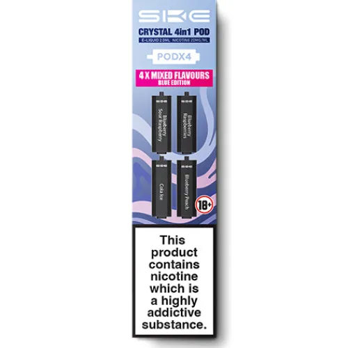 New SKE Blue Edition Crystal 2400 Pods by