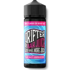 Outlet Drifter Blue Razz Lemonade Ice Shortfill by Bar Juice