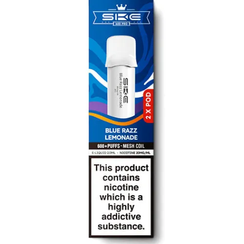 Sale SKE Blue Razz Lemonade 600 Pro Pods