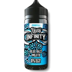 Discount Doozy Blue Razz Mojito Shortfill by Infinity Podfills