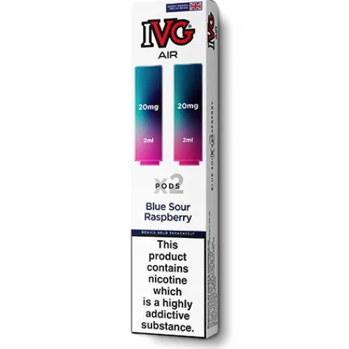 Clearance IVG Blue Sour Raspberry Air Pods by
