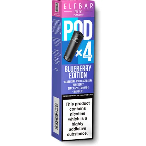Best Elf Bar Blueberry Edition 4in1 Pods