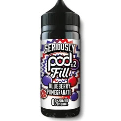 Sale Seriously Blueberry Pomegranate Shortfill by Pod Fill X2