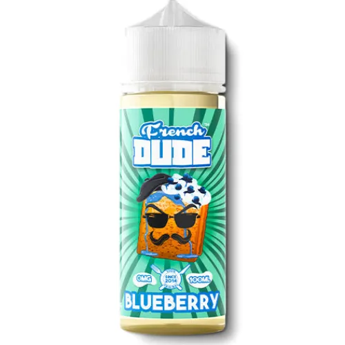 Best French Dude Blueberry Shortfill by