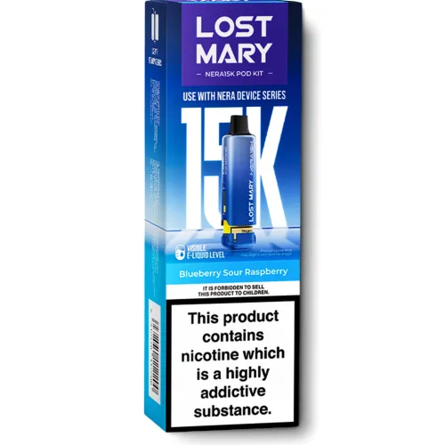 Sale Lost Mary Blueberry Sour Raspberry Nera 15K Refill Pods by