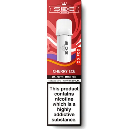 Sale SKE Cherry Ice 600 Pro Pods