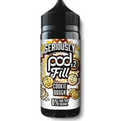Best Seriously Cookie Dough Shortfill by Pod Fill X2