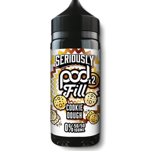 Best Seriously Cookie Dough Shortfill by Pod Fill X2