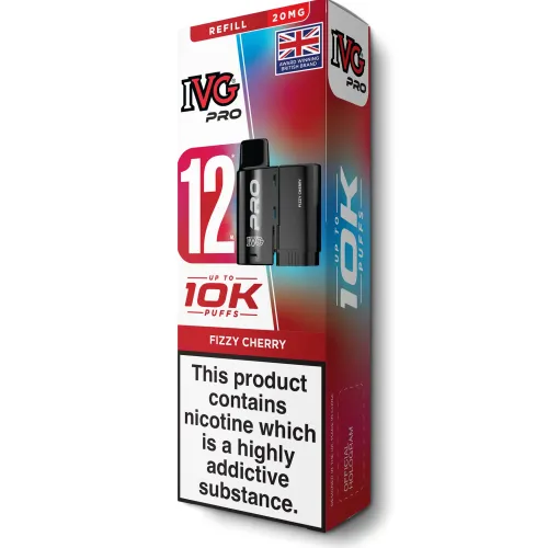Hot IVG Fizzy Cherry Pro 12 Refill Pod by
