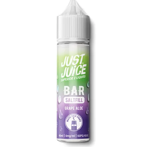 Outlet Just Juice Grape Aloe by Bar Saltfill