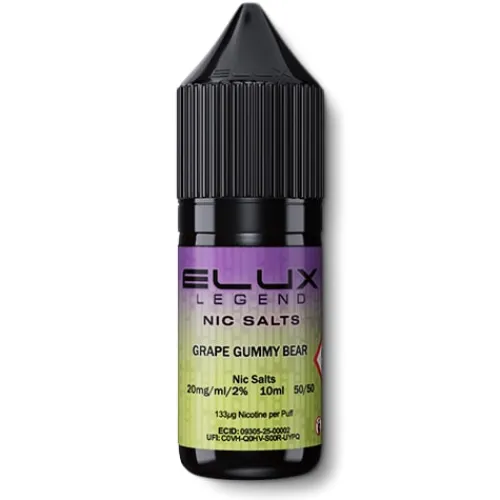 New Elux Grape Gummy Bear by Legend