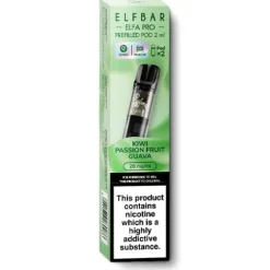 Sale Elf Bar Kiwi Passion Fruit Guava Elfa Pro Pods by