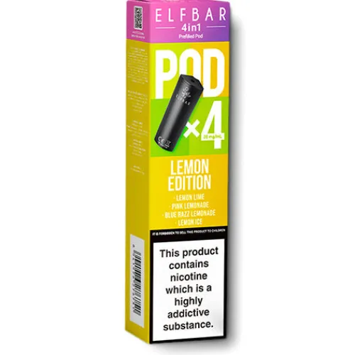 Discount Elf Bar Lemon Edition 4in1 Pods