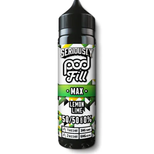 Clearance Seriously Lemon Lime Shortfill by Pod Fill Max