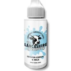 Hot The Lancashire Creamery Looper Cereal and Milk by