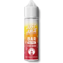 New Just Juice Lychee Mango by Bar Saltfill