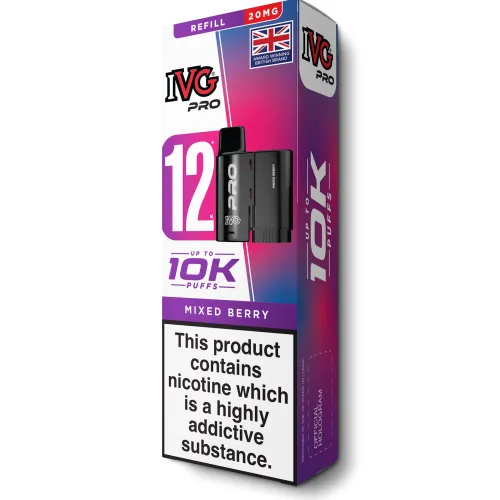 Hot IVG Mixed Berry Pro 12 Refill Pod by