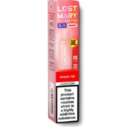 Hot Lost Mary Peach Ice BM600 Prefilled Pods by
