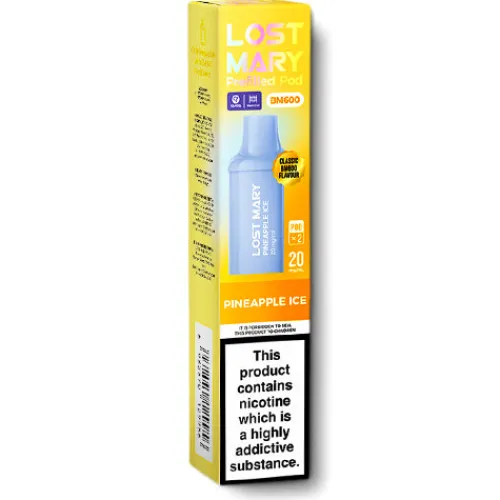 Discount Lost Mary Pineapple Ice BM600 Prefilled Pods by