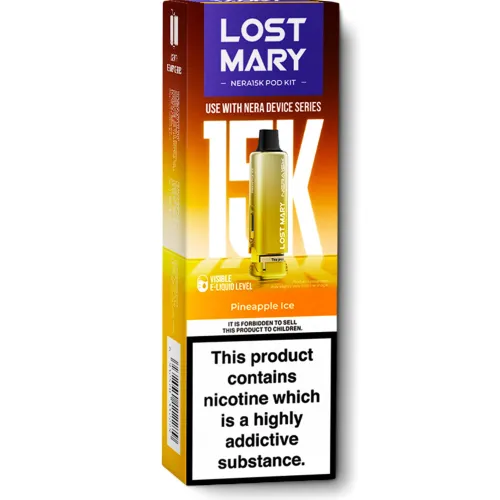 Sale Lost Mary Pineapple Ice Nera 15K Refill Pods by