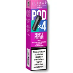 Sale Elf Bar Purple Edition 4in1 Pods by