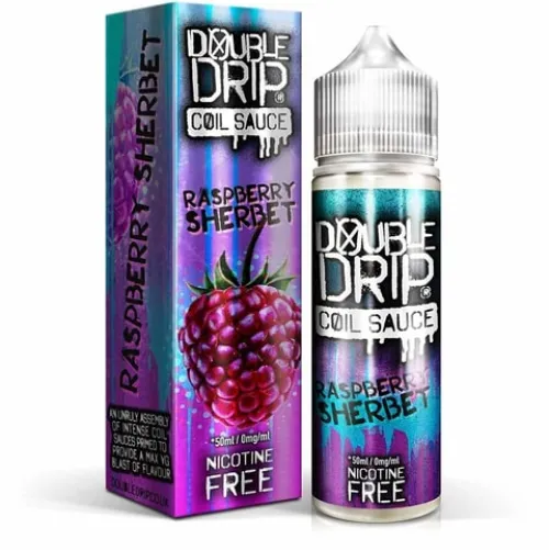 Double Drip Raspberry Sherbet Shortfill by