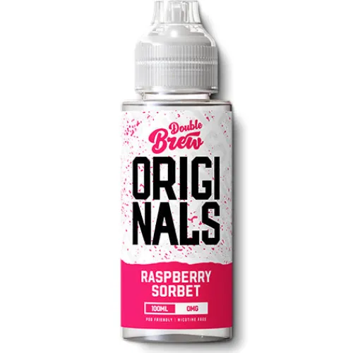 Online Ohm Brew Raspberry Sorbet Shortfill by Double Brew