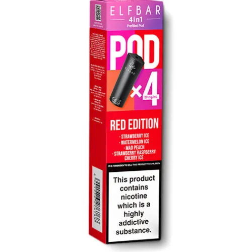 Best Elf Bar Red Edition 4in1 Pods
