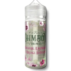 Outlet Ohm Boy Rhubarb Raspberry and Orange Blossom Shortfill by