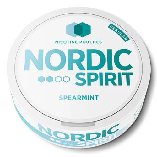 Hot Nordic Spirit Spearmint Nicotine Pouches by