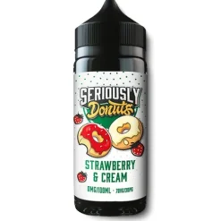 Best Seriously Strawberry and Cream Shortfill by