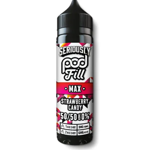 New Seriously Strawberry Candy Shortfill by Pod Fill Max