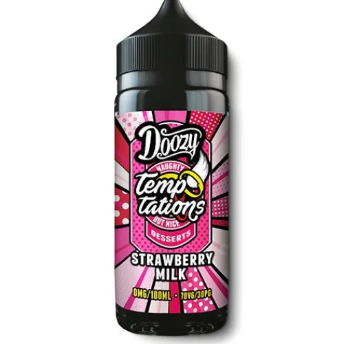 Discount Doozy Strawberry Milk Shortfill by
