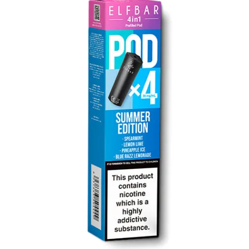 Clearance Elf Bar Summer Edition 4in1 Pods