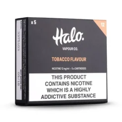 Sale Halo Vapour Co. Tobacco Cartridges by