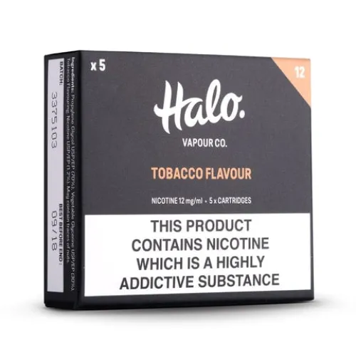 Sale Halo Vapour Co. Tobacco Cartridges by