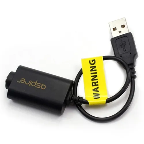 Online Aspire USB to Ego Charger Cable by Black